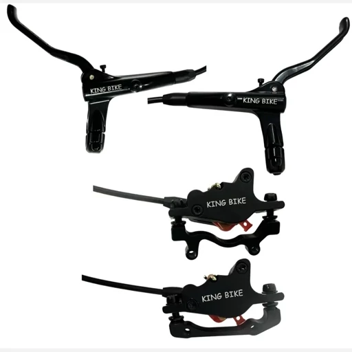 ست ترمز دوچرخه مدل هیدرولیک KING BIKE بسته 6 عددی