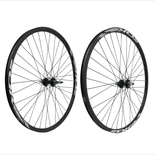 طوقه جلو و عقب برند اوکی سایز 27/5 مدل 36 سوراخ دیسکی مثلثی بسته 2 عددی